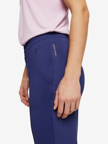 Loosefit Pantalon de sport ESPRIT en bleu