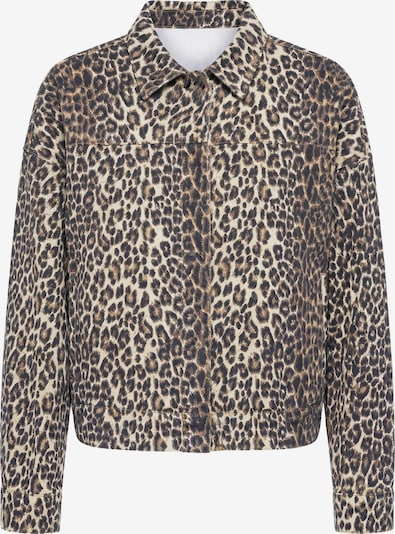 Studio Untold Jacke in XL-XXL in champagner / hellbraun / schwarz, Produktansicht