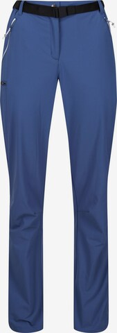 REGATTA Outdoor Pants 'Xert III' in Blue: front