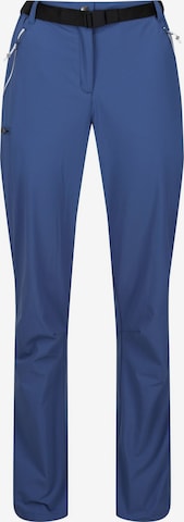 REGATTA Regular Outdoorhose 'Xert III' in Blau: predná strana