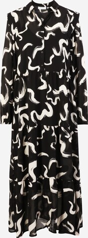 MSCH COPENHAGEN Košilové šaty 'Kelsey Rikkelie' – černá: přední strana