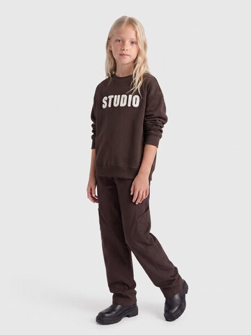 KIDS ONLY GIRL Majica 'KOGSWEAT' | rjava barva