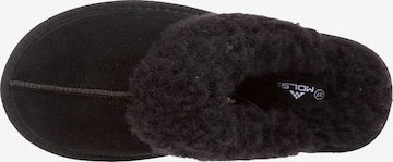Mols Slippers 'Tamara' in Black