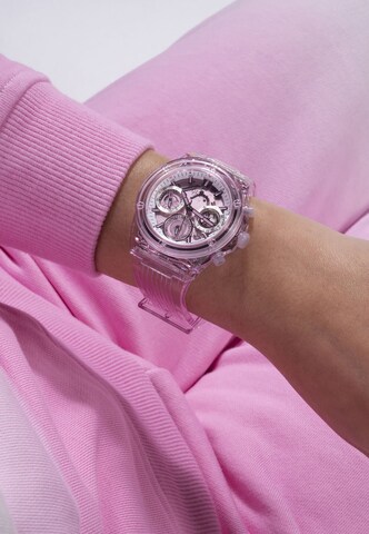 Montre à affichage analogique 'Athena' GUESS en rose