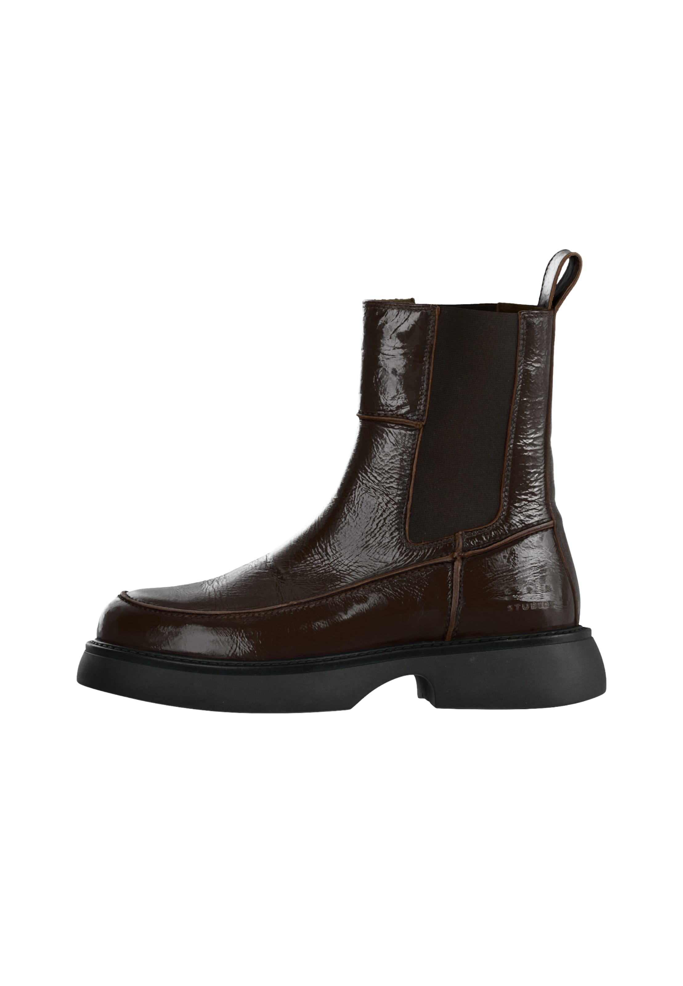 Copenhagen Studios Chelsea Boots '759' in Braun: Vorderseite