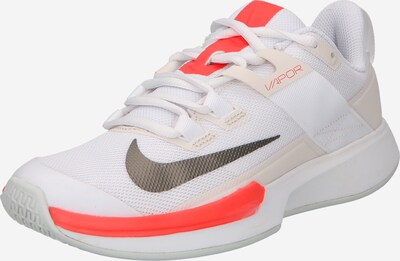 Pantofi sport 'Court Vapor Lite' NIKE pe bej deschis / portocaliu neon / negru / alb, Vizualizare produs
