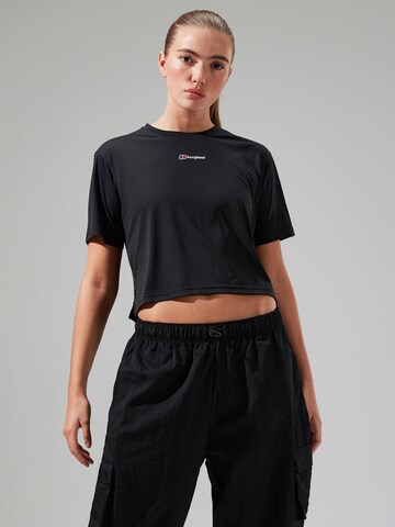 Berghaus Top 'Wayside' in Schwarz: Vorderseite