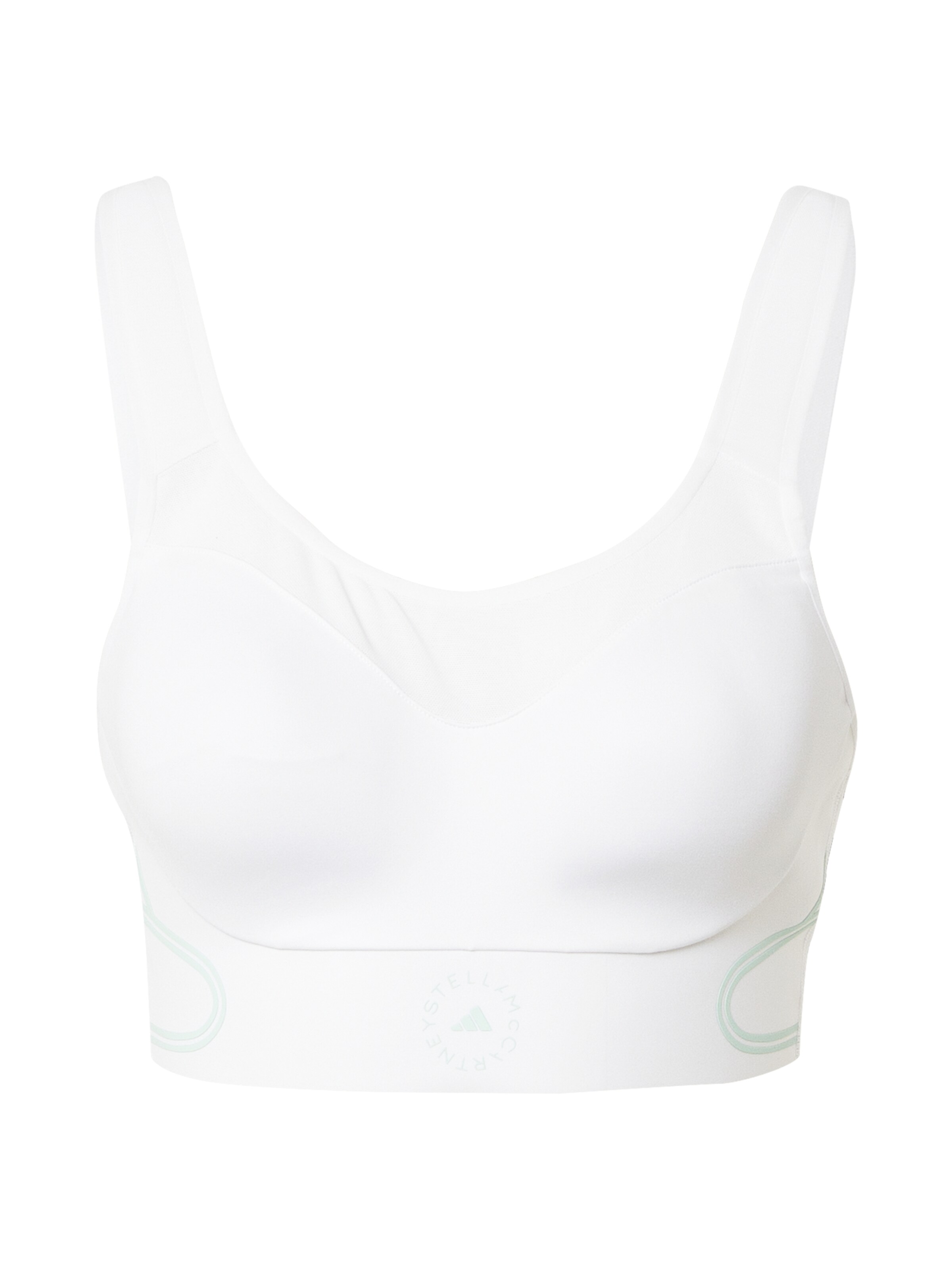 ADIDAS BY STELLA MCCARTNEY Sport bh in Wit | ABOUT YOU