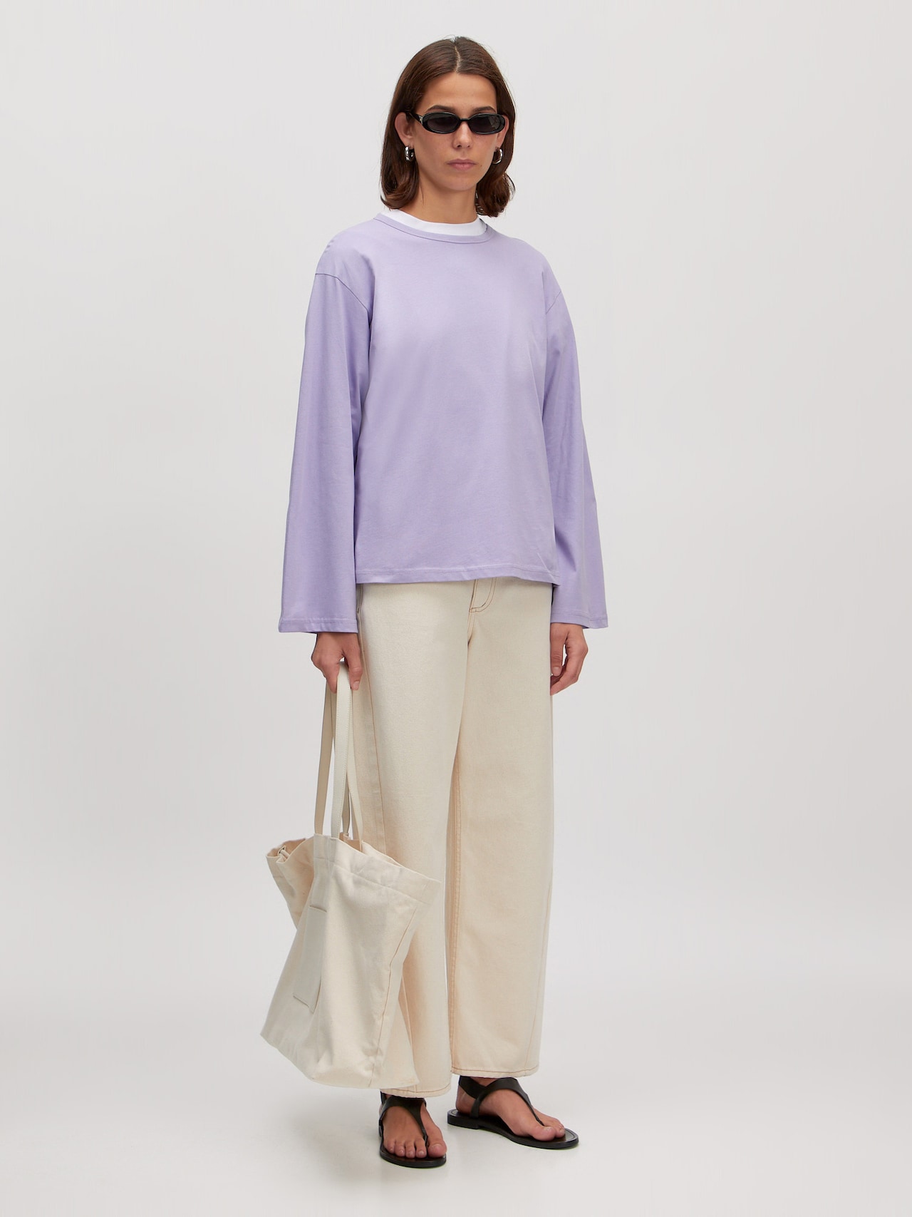 EDITED Produkte Shirt 'Verlee' lila