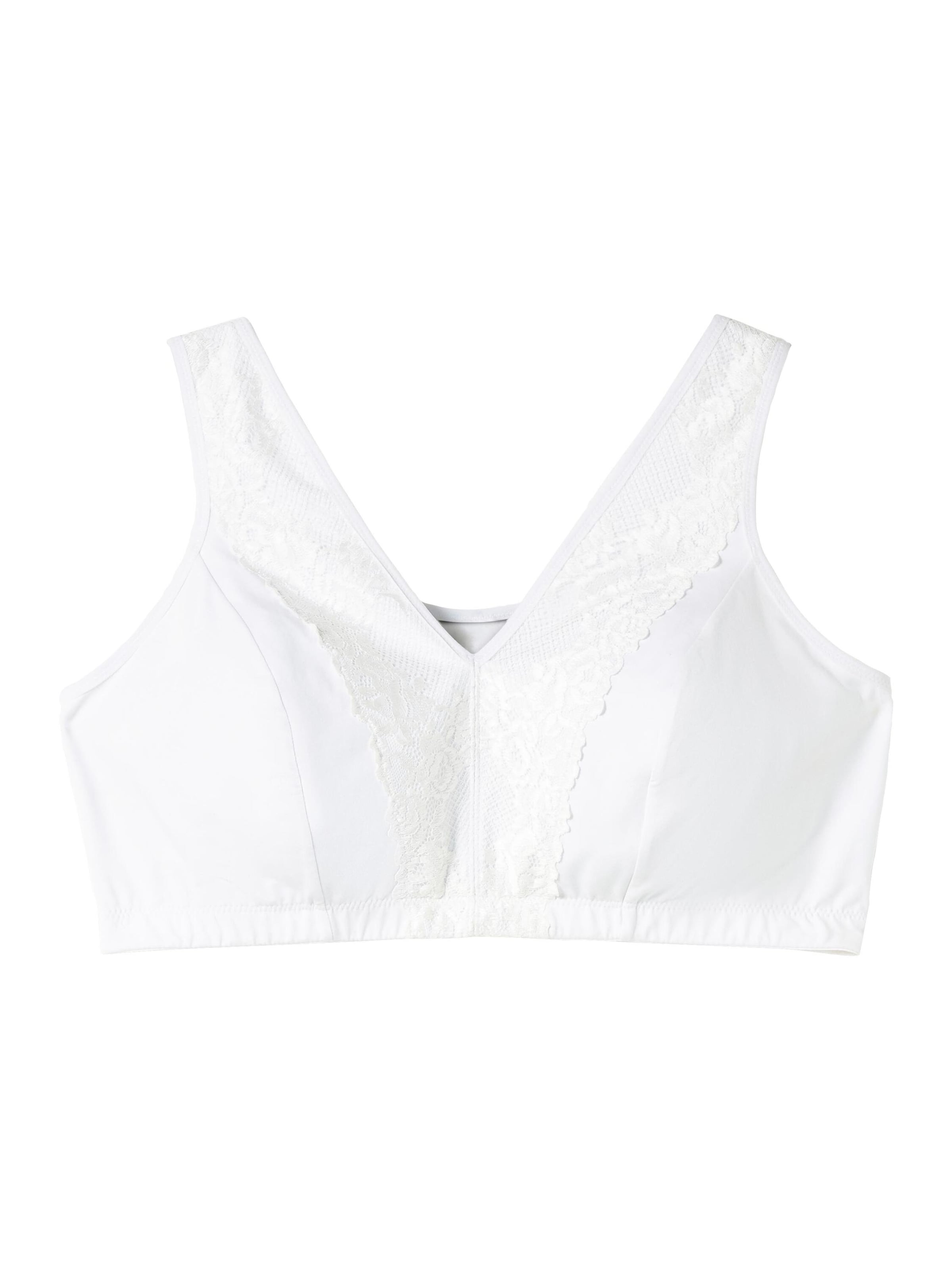 balts SHEEGO Bezvīļu Krūšturis: no priekšpuses