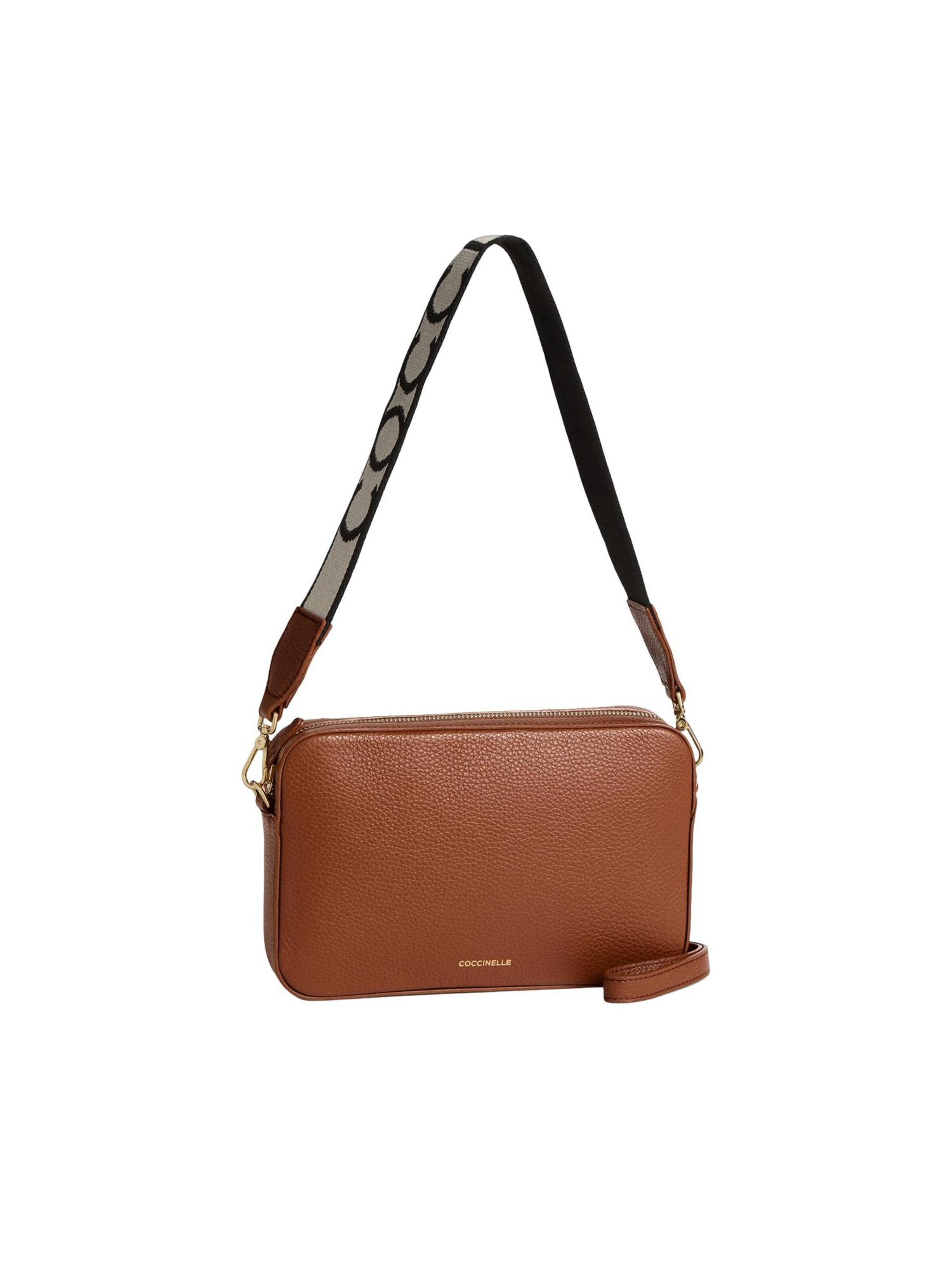 Coccinelle Shoulder bag 'Tebe' in Brown