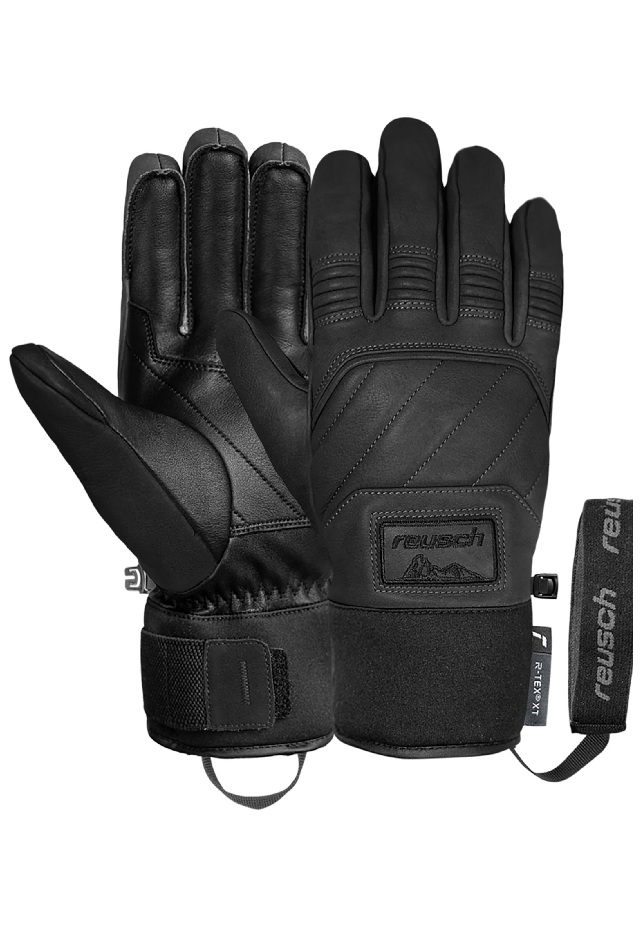 REUSCH Sports gloves 'Legacy R-TEX® XT' in Black: front