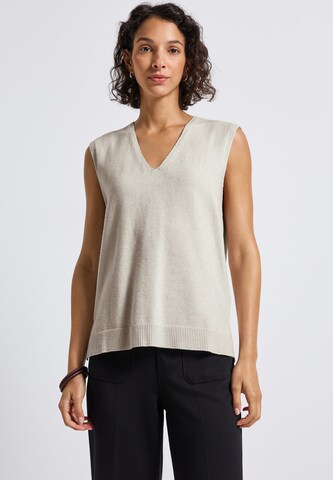 STREET ONE Sweater in Beige: front