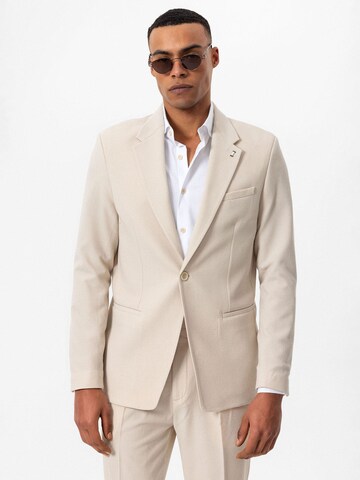 Antioch Regular fit Colbert in Beige: voorkant