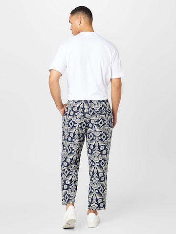 Regular Pantalon 'KURT' Wax London en bleu