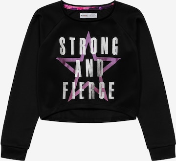 Sweat-shirt MINOTI en noir : devant