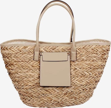 LOEVENICH Strandtasche in Beige: Vorderseite