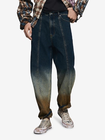 Baggy Jeans di Desigual in blu: frontale