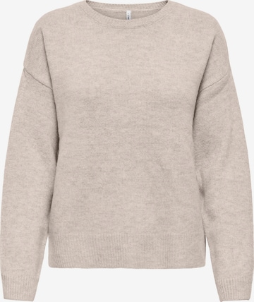 Pull-over 'ONLOLIVIA' ONLY en beige : devant