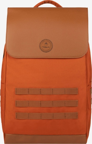 Cabaia Backpack 'City Medium' in Orange: front