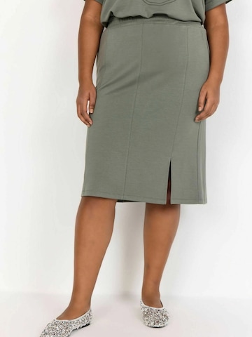 Jupe 'W20304' Wasabi Concept en vert : devant