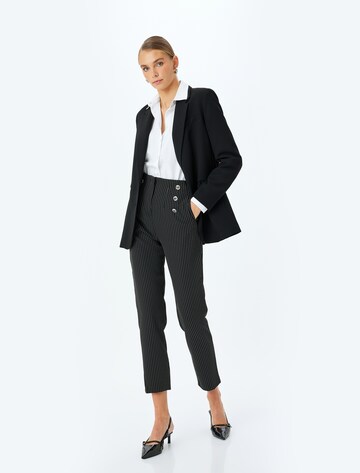 Koton Slimfit Hose in Schwarz