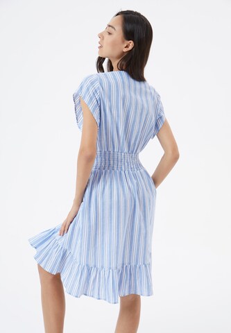 AIKI KEYLOOK Summer dress 'Slowmo' in Blue