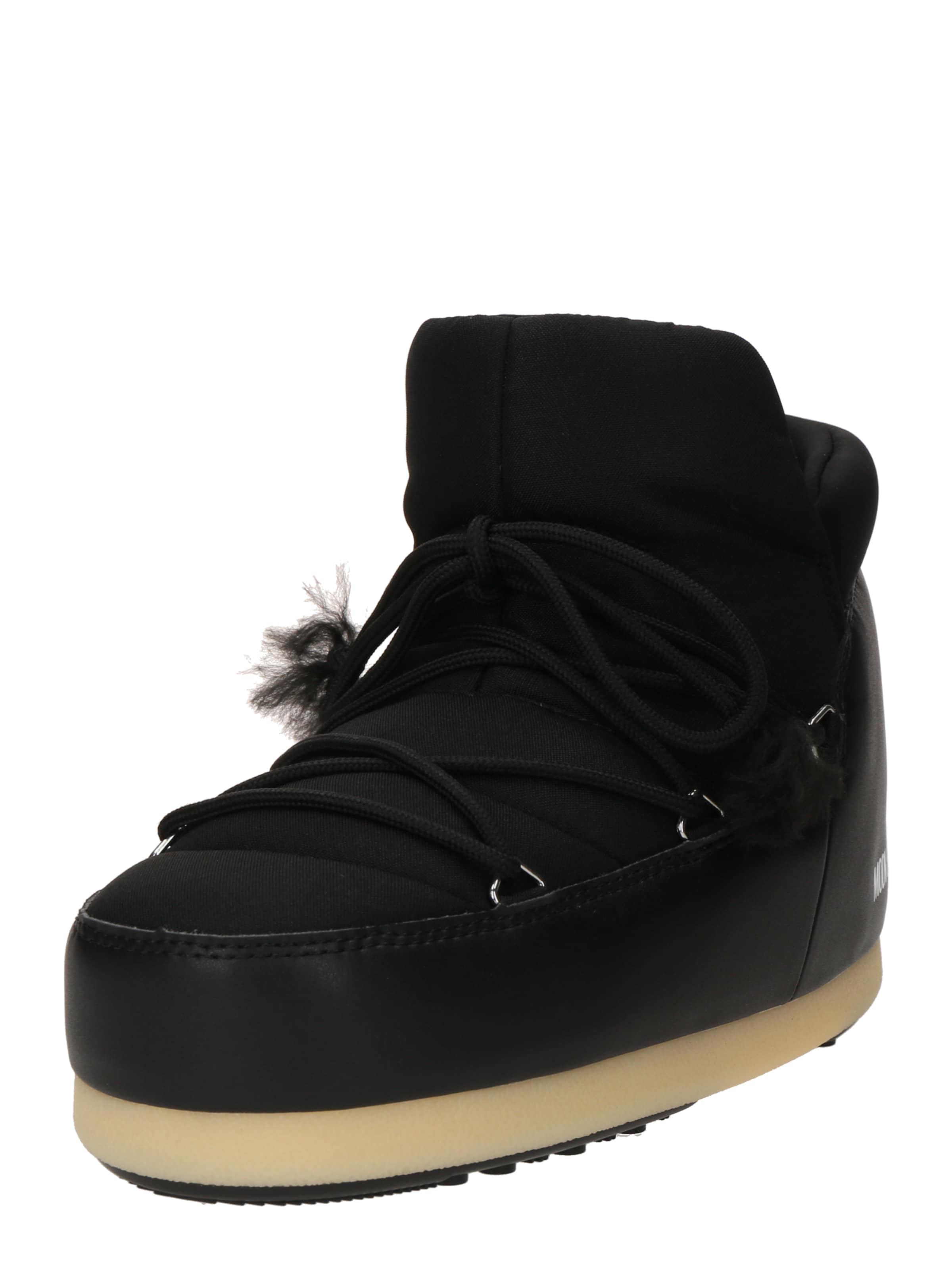 Bocanci de zăpadă 'EVX PUMPS' de la MOON BOOT pe negru: față