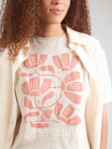 QS - Camiseta en beige
