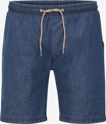 INDICODE JEANS Shorts 'ABERAVON' in Blau: predná strana