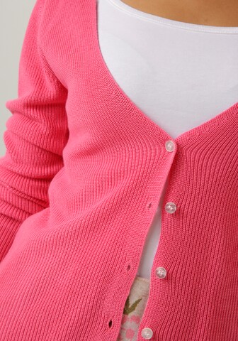 Aniston CASUAL Strickjacke in Pink