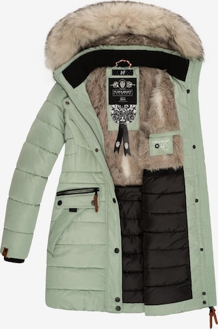 Manteau d’hiver 'Paula' NAVAHOO en vert