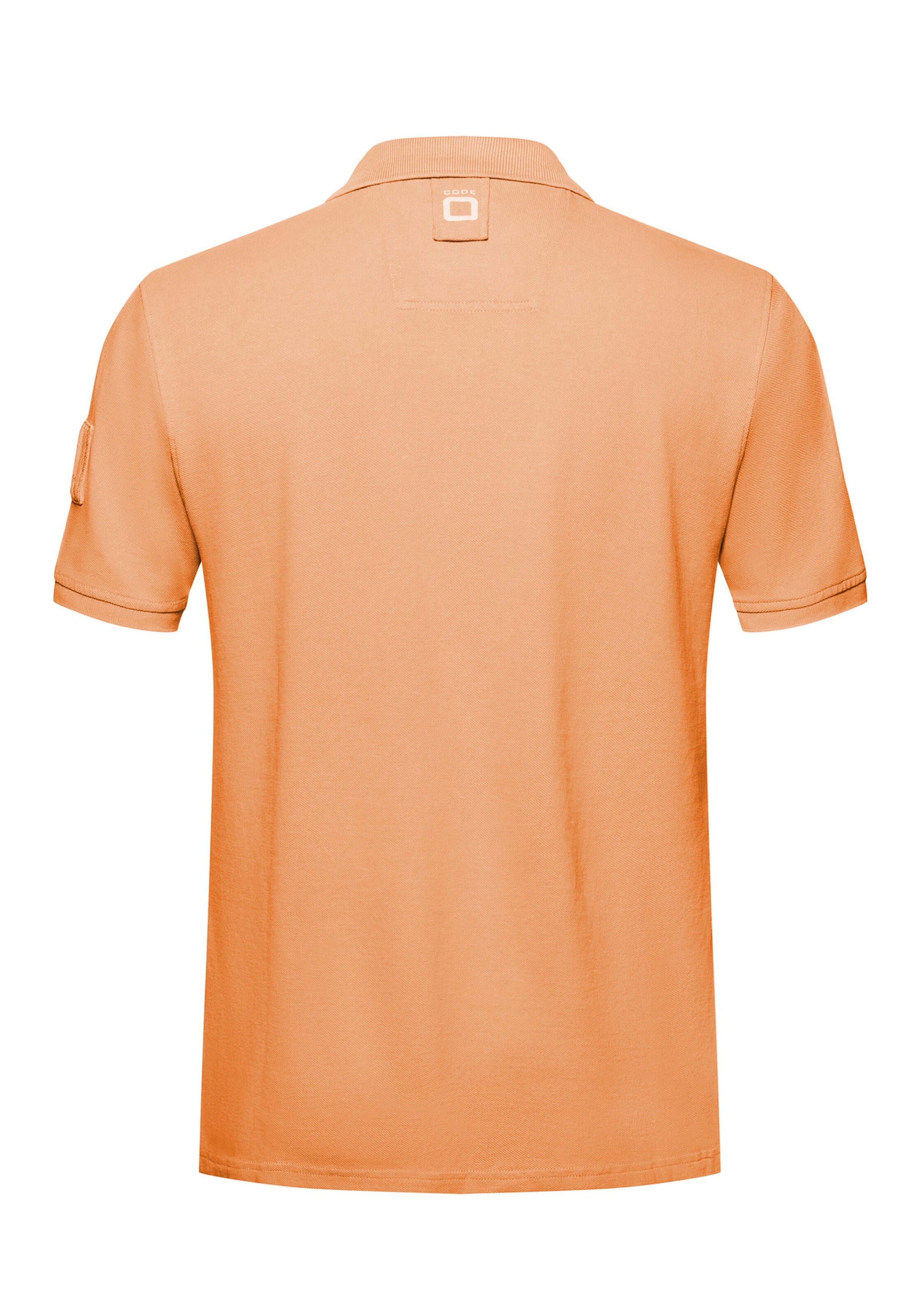 Männer Große Größen CODE-ZERO Poloshirt 'LE PORT' in Orange - SZ15039