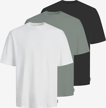 JJ Rebel T-Shirt 'JREB' in Grün: Vorderseite