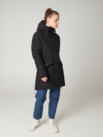 PROTEST Winterjacke 'PRTLANIAKEA' in Schwarz: Vorderseite