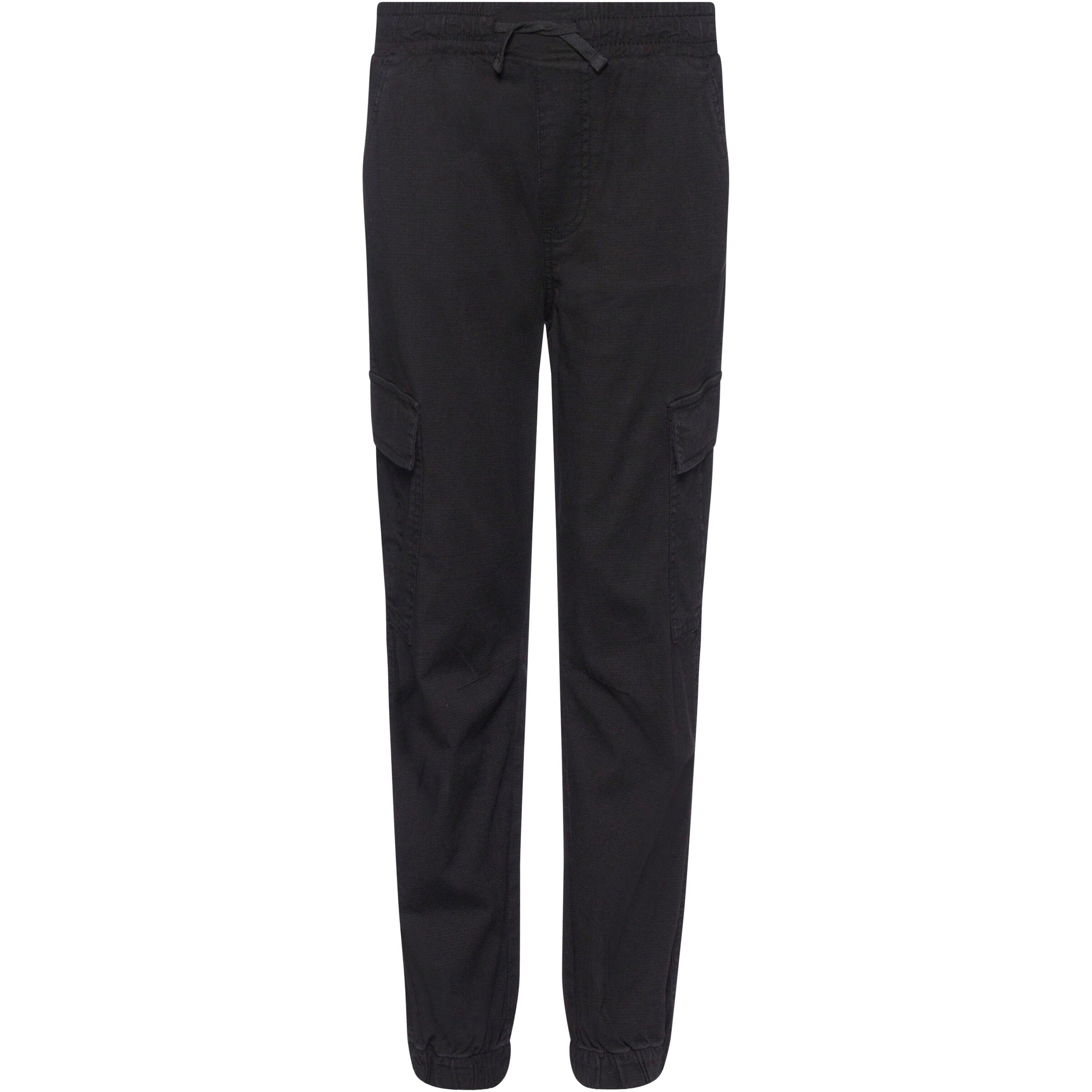 BEAR Tapered Pants 'Beach-Break' in Black: front