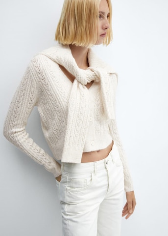 Cardigan 'Billy' MANGO en beige