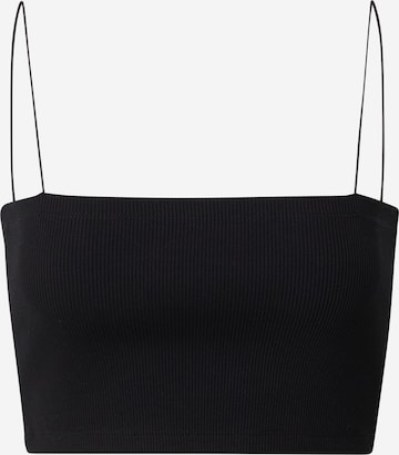 ABOUT YOU x MOGLI - Top 'Allie' en negro: frente