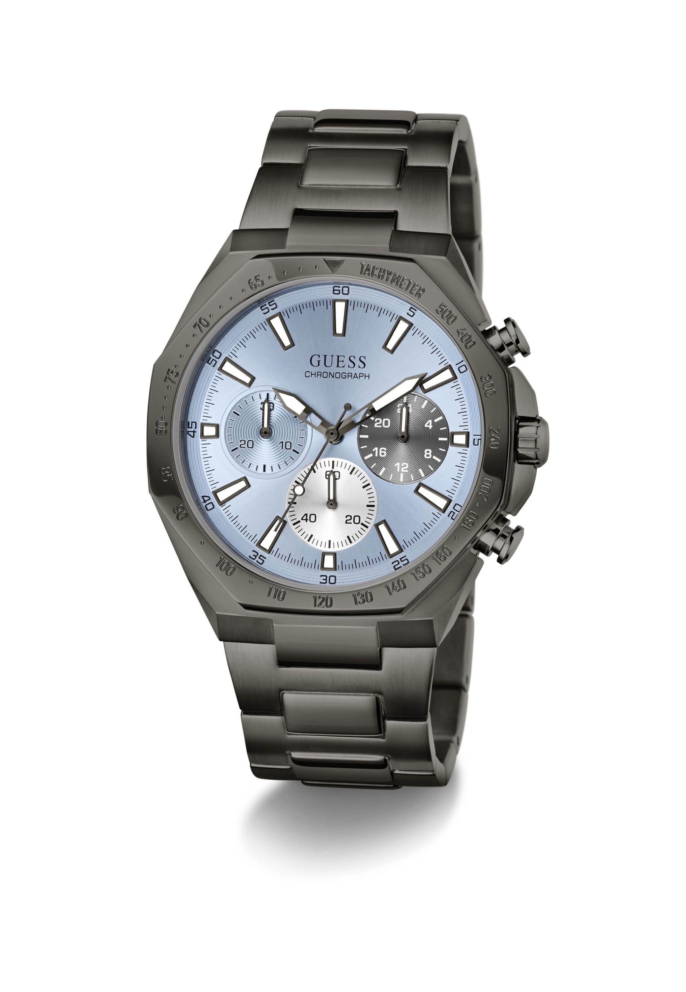 Orologio analogico ' BLAKE ' di GUESS in grigio