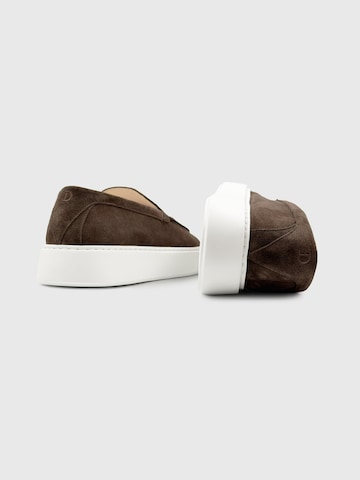 Dutch'D Classic Flats 'Atmos' in Brown