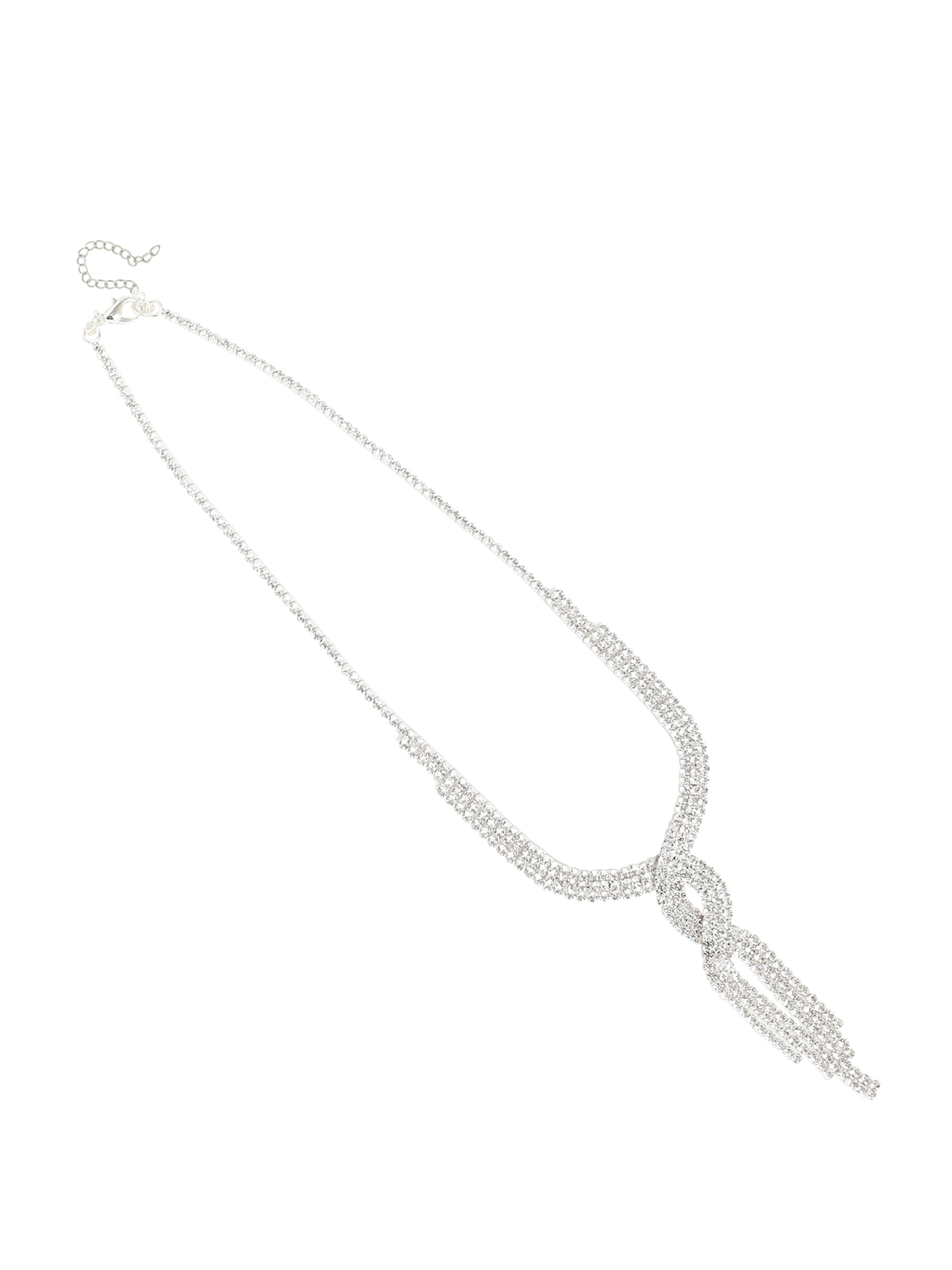 SOHI - Colar 'Fareen' em prata: frente