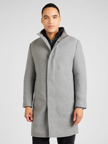 ESPRIT Between-Seasons Coat in Grey: front