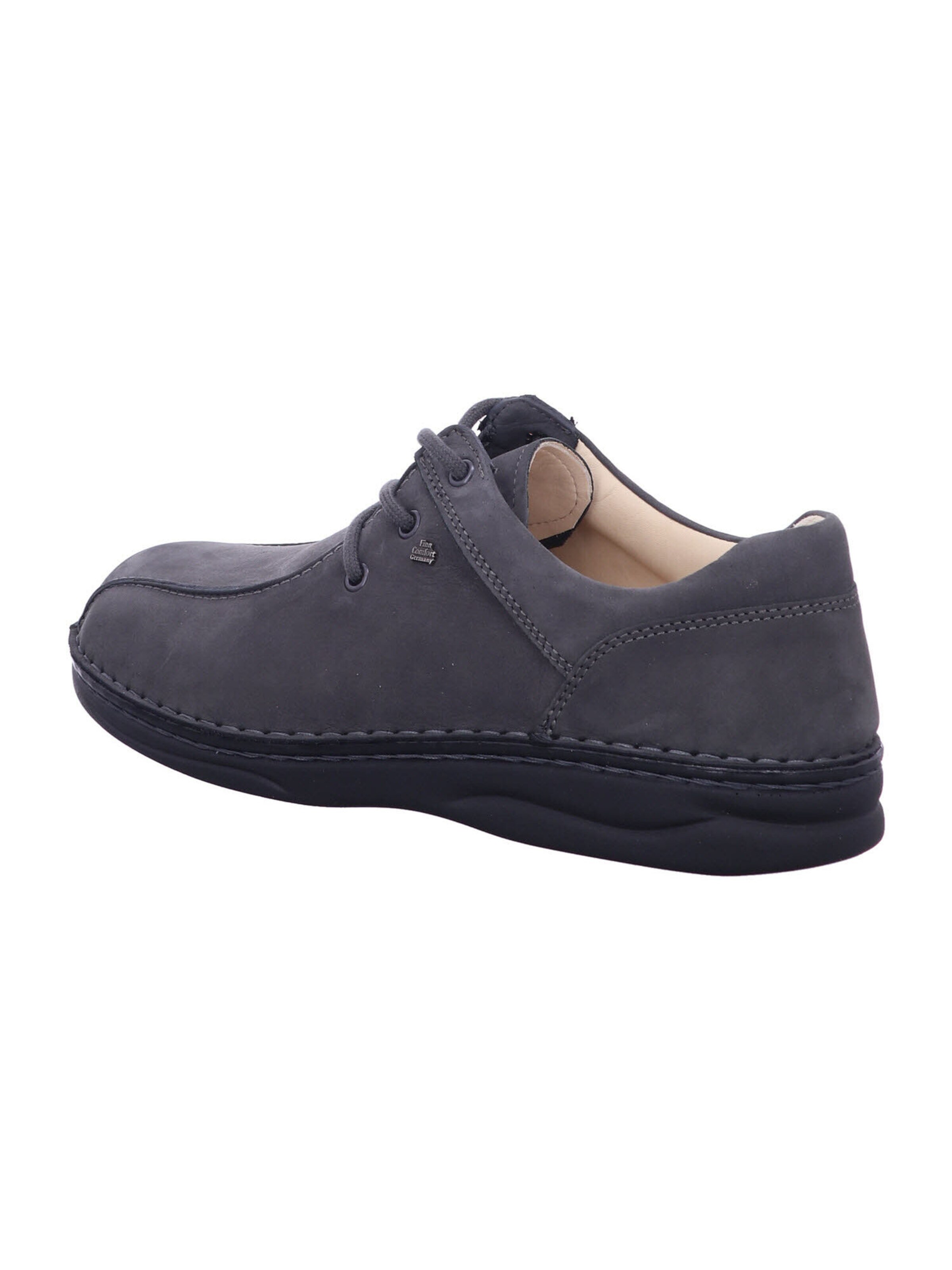 Finn Comfort Schnürschuh 'Norfolk' in Grau