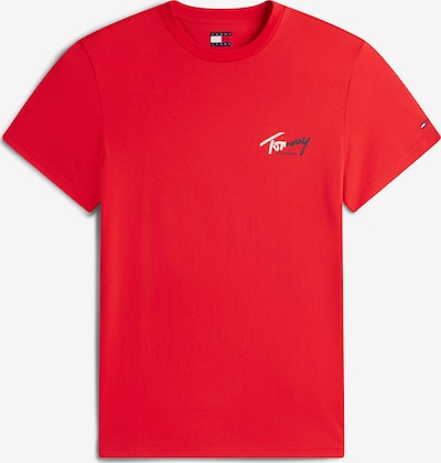 Tommy Jeans Paita värissä tummanharmaa / vaaleanpunainen / valkoinen, Tuotenäkymä