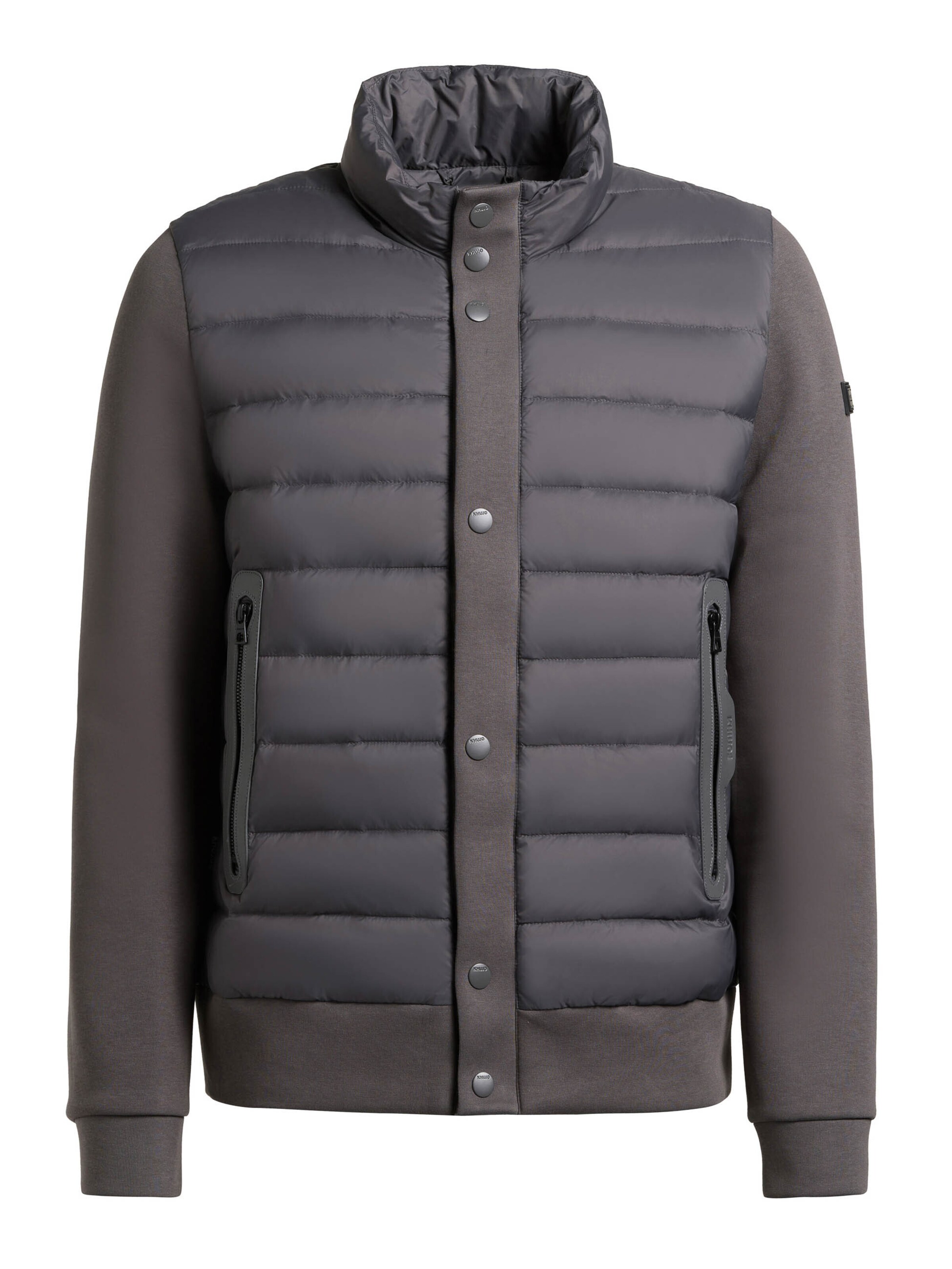 khujo Tussenjas 'Walnut' in Grijs: voorkant