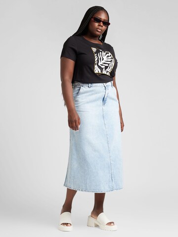 ONLY Carmakoma Shirt 'CARBOOSTERY' in Black