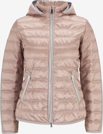 Betty Barclay Steppjacke mit abnehmbarer Kapuze in Pink: predná strana