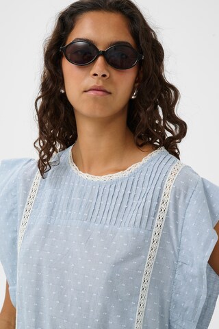 Chemisier 'Aster' SOAKED IN LUXURY en bleu