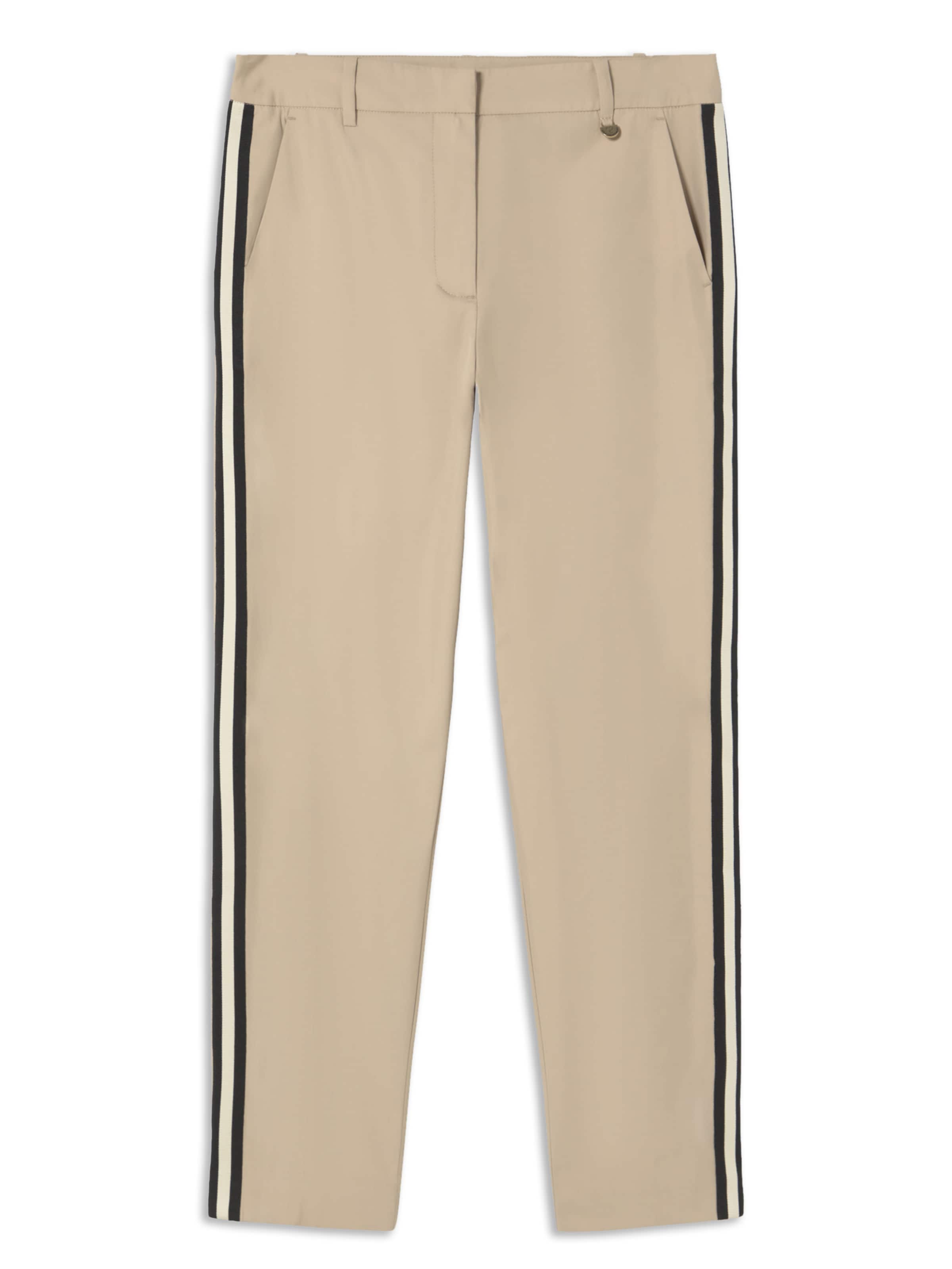 Effilé Pantalon Lola Casademunt en beige : devant