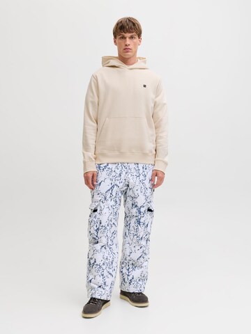 Sweat-shirt 'JJAW25' JACK & JONES en beige